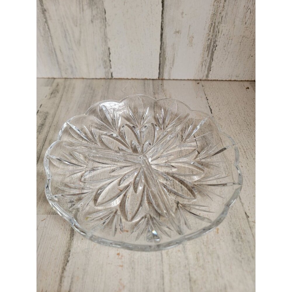 Waterford‎ Crystal Canterbury 3 compartment Relish Dish home